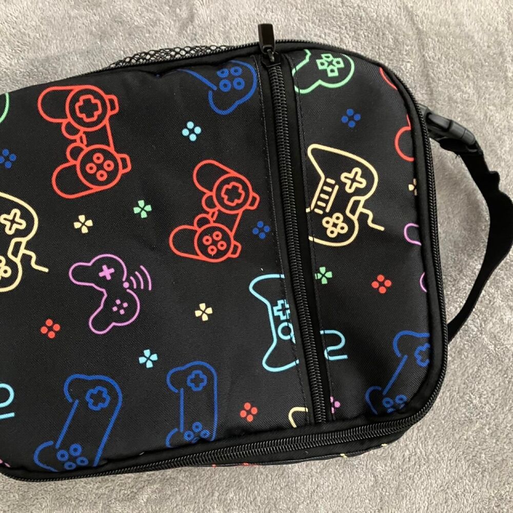 Video Game Themed Lunch Bag